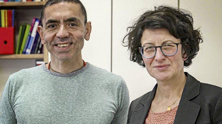 Özlem Türeci ve Uğur Şahin 'Yılın Kişisi' seçildi