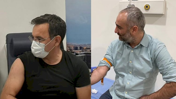 İsmail Saymaz ve Deniz Zeyrek neden Çin aşısı yaptırdıklarını yazdı