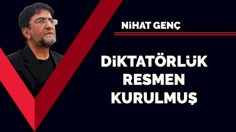 Diktatörlük resmen kurulmuş