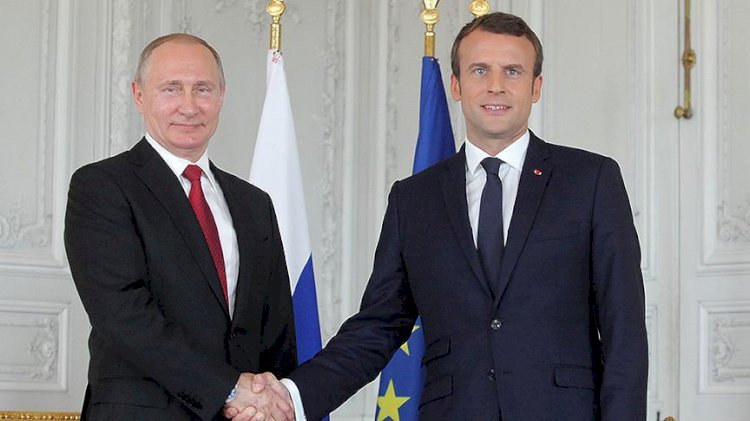 Putin Macron'la 3'lü zirveyi konuştu