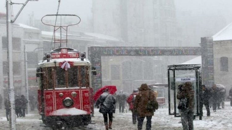 AKOM'dan İstanbul için kar açıklaması