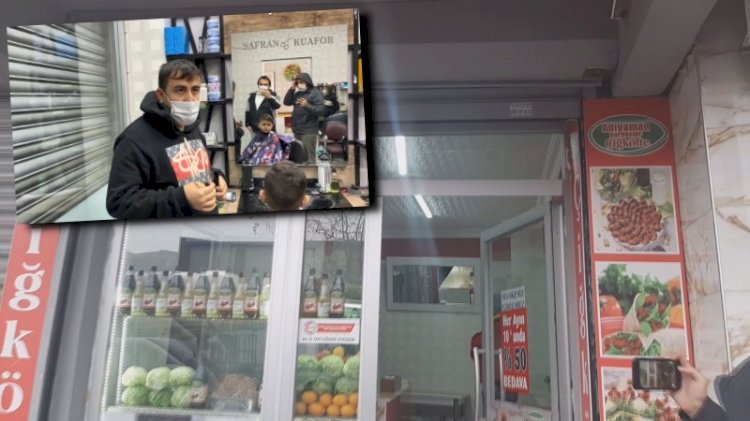 Dışı çiğköfteci içi berber!