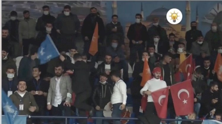 AKP kongrelerinde maske ve mesafe kuralı çiğnendi