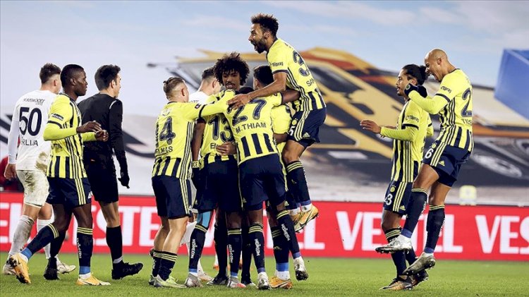 Fenerbahçe galibiyet serisini sürdürdü