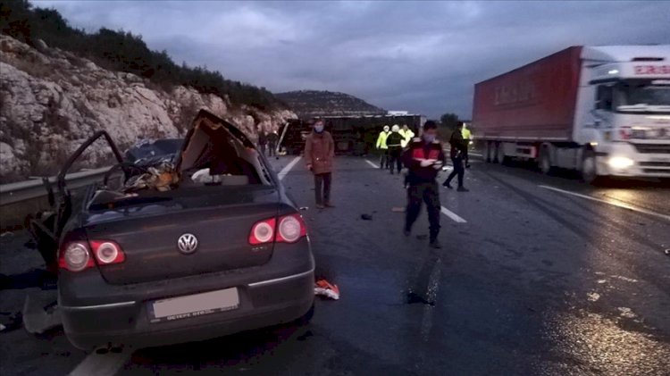 Pozantı-Ankara otoyolunda feci kaza