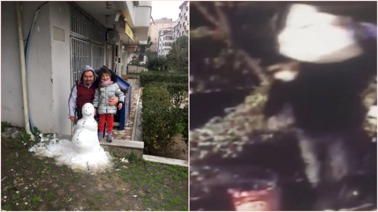 Kardan adamı bile çaldılar