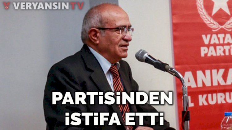 Mehmet Bedri Gültekin, Vatan Partisi'nden istifa etti