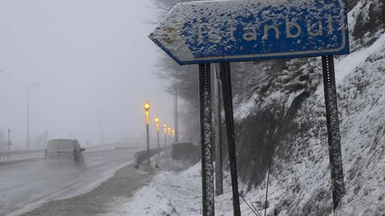 Meteoroloji'den İstanbul'a kar uyarısı