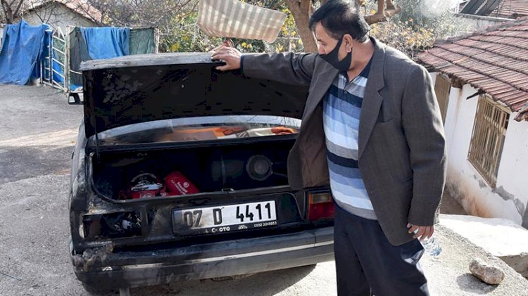 Damat yüzük atılınca kayınpederinin arabasını yaktı