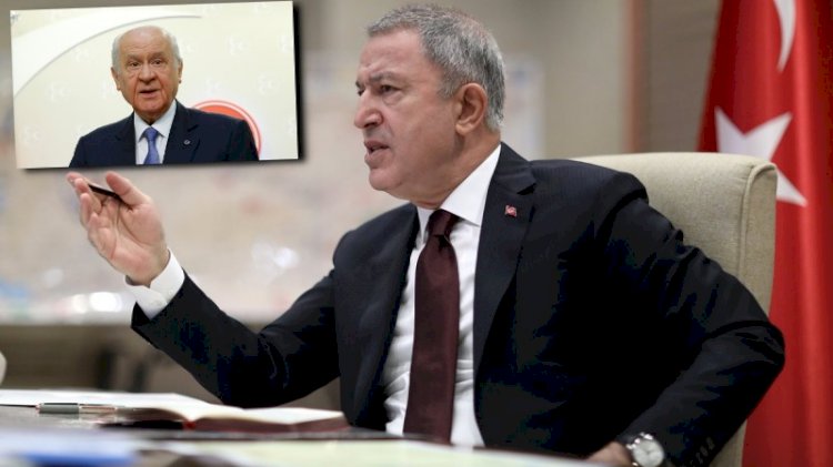 İlginç Bahçeli iddiası: Hulusi Akar'ı saraya önerdi