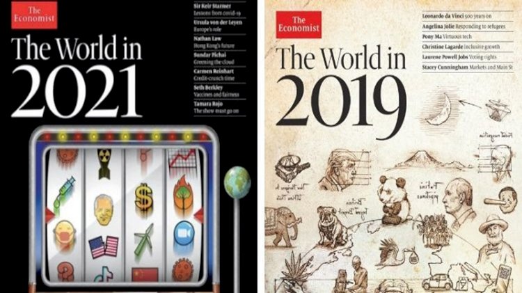 The Economist’in kapağındaki 2021 şifreleri mi var?