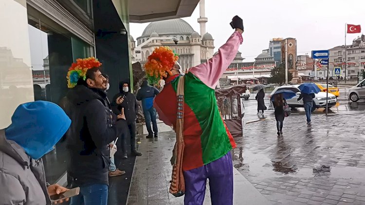 Taksimde turistlere selfie tuzağı