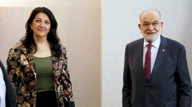HDP'den Saadet Partisi'ne ziyaret