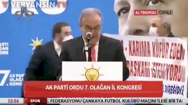 AKP kongresine damga vurdu: Anama-karıma küfür eden belediye başkanı istemiyorum