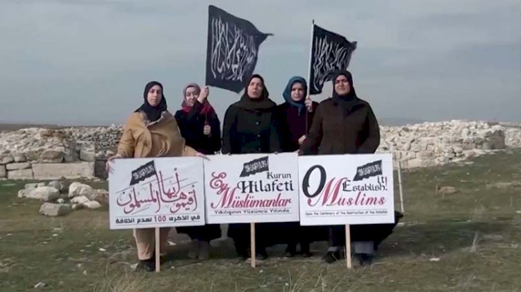 'Hilafet' videosuna gözaltı