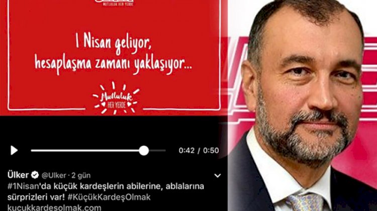Murat Ülker: 1 Nisan reklamı bize yönelik bir komploydu