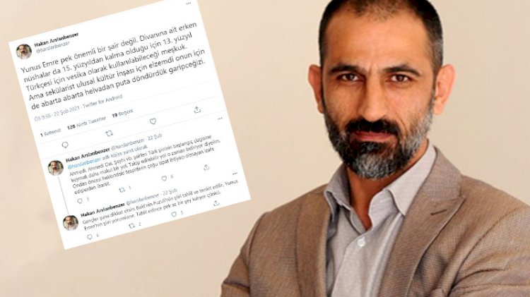 Anadolu'nun büyük şairi Yunus Emre'ye kadar dil uzattılar: Pek önemli bir şair değil