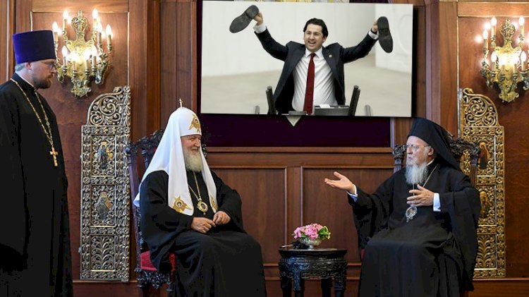 Aykan Erdemir yine sahnede... Şimdi de Patrikhane kışkırtması