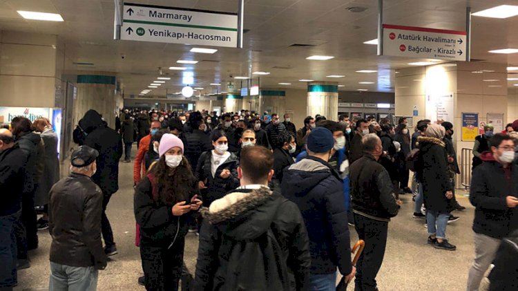 Yenikapı-Bayrampaşa arasında metro seferleri durduruldu