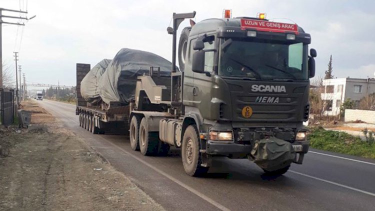 Suriye sınırına tank sevkiyatı