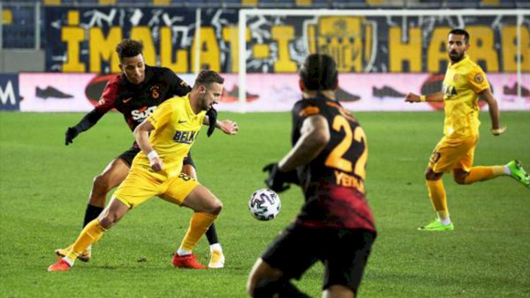 Galatasaray'da galibiyet serisi son buldu