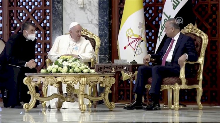 Tarihte ilk... Papa Franciscus Bağdat’ta