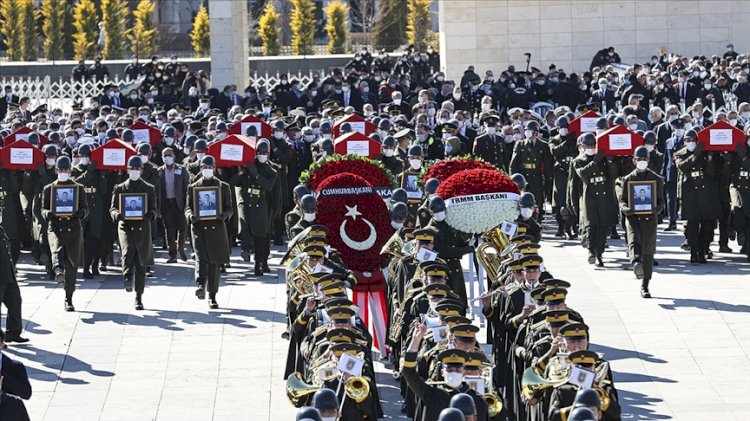 MSB: Enkaz bölgesinde herhangi bir patlama ve yanma emaresine rastlanmadı