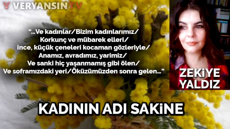 Kadının adı Sakine