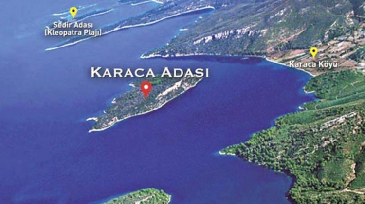 Satılık adanın fiyatında 35 milyon liralık indirim