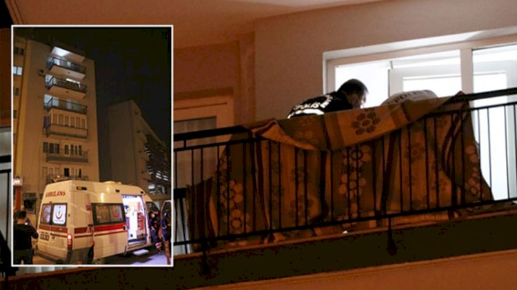 Apartman dairesine çatıdan girip eşini defalarca bıçaklayıp öldürdü