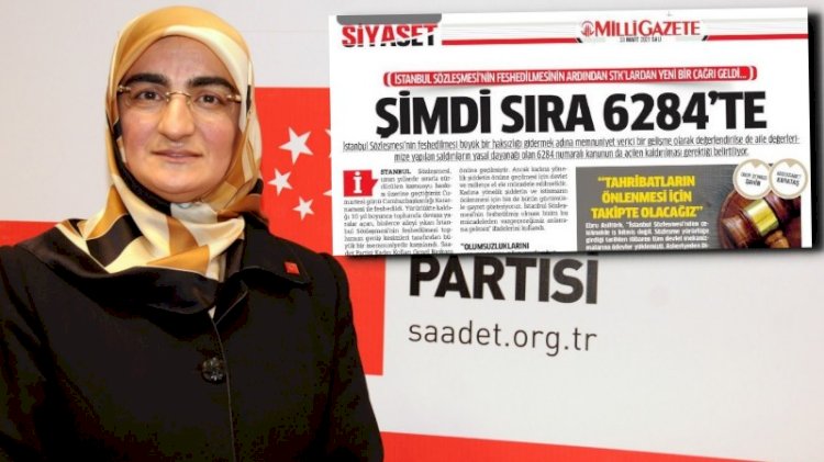 'İstanbul Sözleşmesi kalktı şimdi sıra 6284'te'