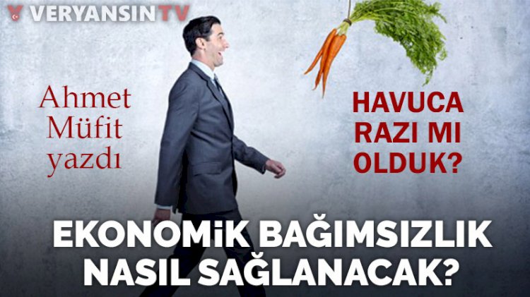 Havuca razı mı olduk? Ekonomik bağımsızlık nasıl sağlanacak?