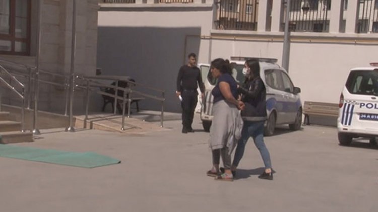 Polisi kendilerine yaklaştırmamak için sokağa işediler