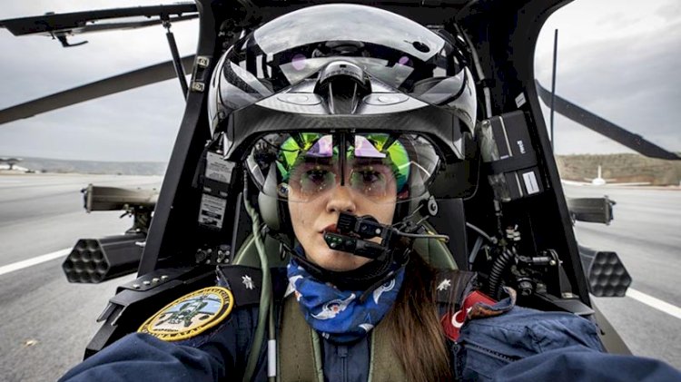 Türkiye'nin ilk kadın taarruz helikopter pilotu: Özge Karabulut