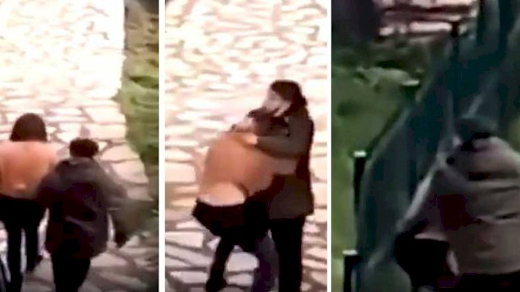 İstanbul'da parkta yürüyen kadın dehşeti yaşadı