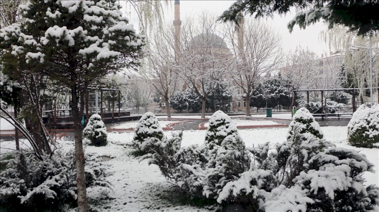 Nisan ayında birçok il beyaza büründü