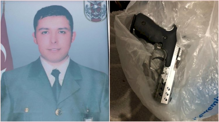 Gara şehidinin tabancası teröristin evinden çıktı