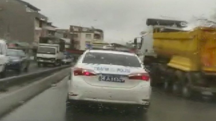 Polisle korsan taksi arasında nefes kesen kovalama