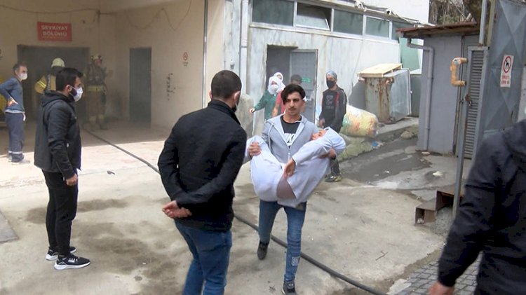 Bağcılar'da iş yerinde patlama