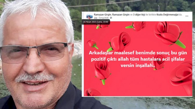 Koronavirüse yakalandığını duyurdu, 10 saat sonra hayatını kaybetti