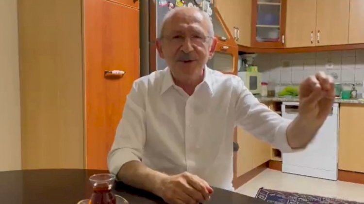 Kemal Kılıçdaroğlu evinin mutfağından gençlere video gönderdi