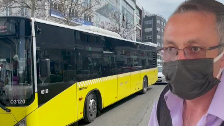 Darp edilen İETT şoförü 'psikolojim bozuldu' diyerek aracı yol ortasında bıraktı