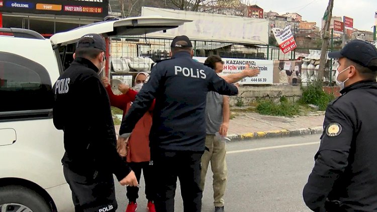 'Markete Çıktık' diyen çift cezadan kurtulamadı