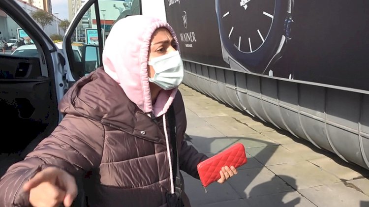 Çorap satan seyyar satıcının jipi olduğu ortaya çıktı