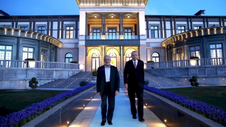 Erdoğan, Saadet Partili Asiltürk'ü Beştepe'de ağırladı