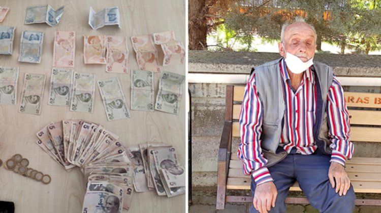 Dilencinin iç çamaşırından çıkan para şaşırttı
