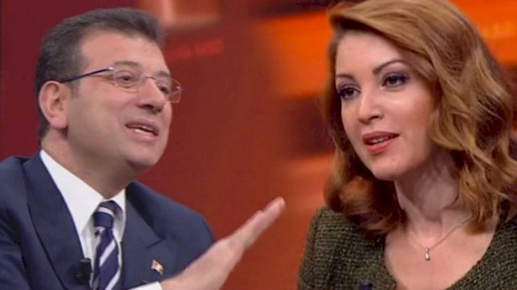 Ekrem İmamoğlu ile Nagehan Alçı arasında canlı yayın polemiği