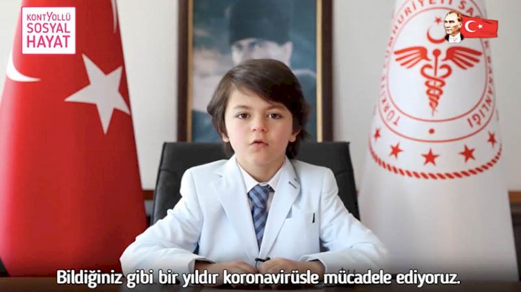 Küçük Bakan 'çok bunaldım' diyerek aşıya davet etti