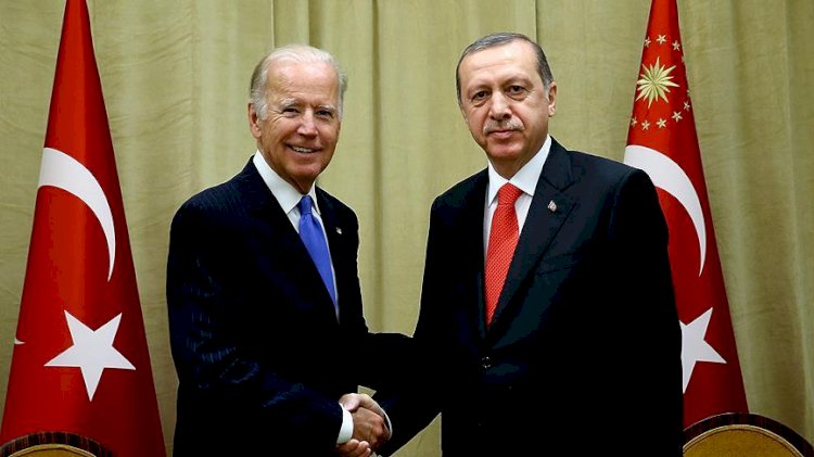 Cumhurbaşkanı Erdoğan ile Biden görüştü