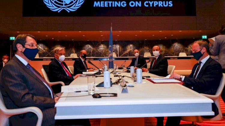 Kıbrıs konferansında ikinci gün… 'İki devletli' çözüm masada